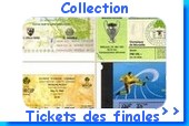 Les tickets des matches de l'OM par un collectioneur